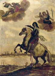 Louis XIII (1601-43) au siège de La Rochelle